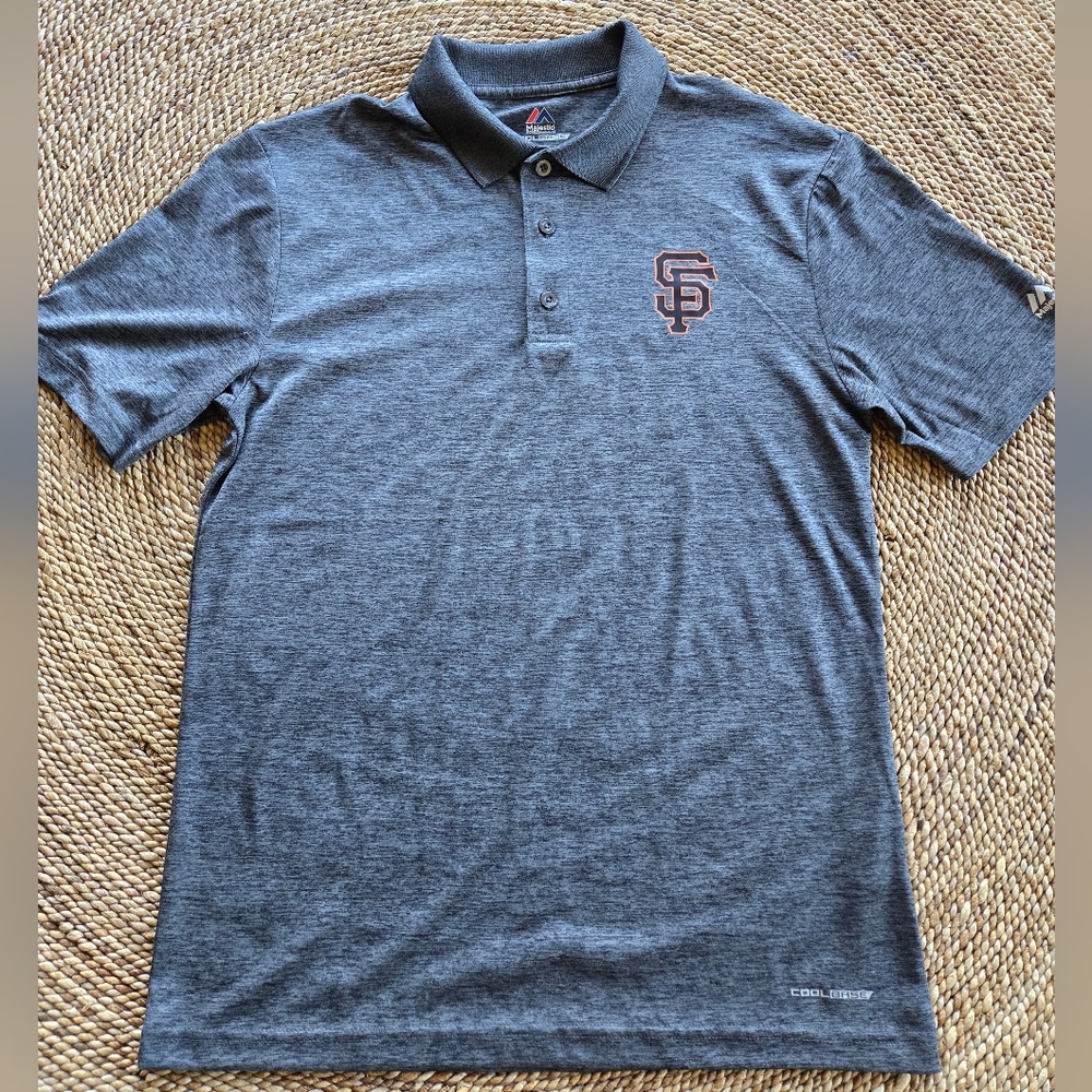 SF Giants Men's Polo Shirt - Size Medium